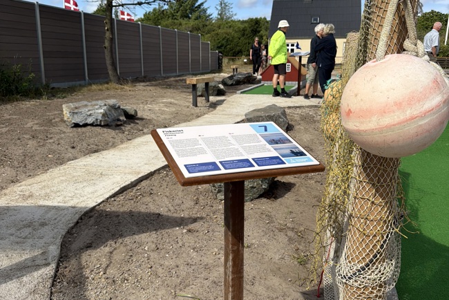 Fiskeri banen på Nymindegab minigolf